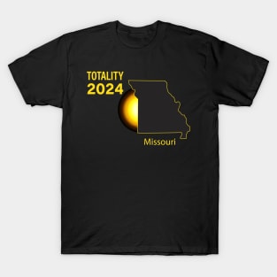 Total Solar Eclipse Missouri State 2024 T-Shirt